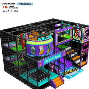 Gran Parque Infantil Interior para Niños Pequeños, Columpio, Área de Juegos Suave para Niños, Centro de Juegos Infantiles, Equipo de Juego Interior para Niños Todo en Uno - Product Image 2