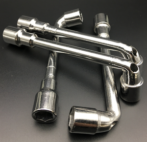 <span class=keywords><strong>Clé</strong></span> <span class=keywords><strong>à</strong></span> douille de type L pour réparation automobile, <span class=keywords><strong>clé</strong></span> <span class=keywords><strong>à</strong></span> écrou de roue <span class=keywords><strong>à</strong></span> décalage <span class=keywords><strong>à</strong></span> <span class=keywords><strong>6</strong></span> points en acier au Chrome Vanadium - Product Image 2