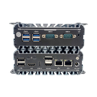 Mini PC sans ventilateur 2LAN DDR4 N100 processeur intégré Mini ordinateur industriel Intel Quad Core Server