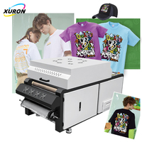 Machine d'Impression DTF Rouleau-à-Rouleau pour T-Shirts Neuve, 60cm, Purificateur Intégré, Textile Sublimation DTF avec Poudre Secoueuse, Garantie 1 An