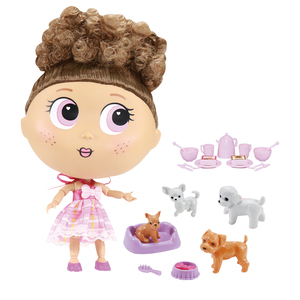 Muñeca de 7.5 Pulgadas con Logotipo Personalizado, Muñeca de Cuerpo Sólido, Juguetes de Princesa con Lindos Animales para que los Niños Jueguen a las Princesas - Product Image 2