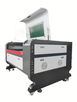 1080 1310 100W CO2 CNC Laser Cutter/Graveur | Traitement industriel des métaux non métalliques (bois/caoutchouc) | AI/PLT | Refroidi à l'eau