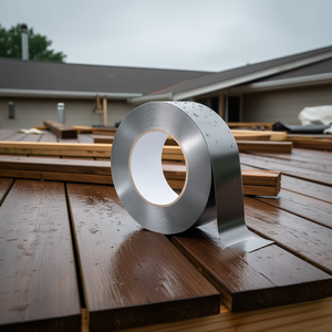 Bande de butyl autocollante 2 pouces x 50 pieds pour l'étanchéité des terrasses en bois, des tuyaux de camping-cars et la réparation de maisons - Product Image 2