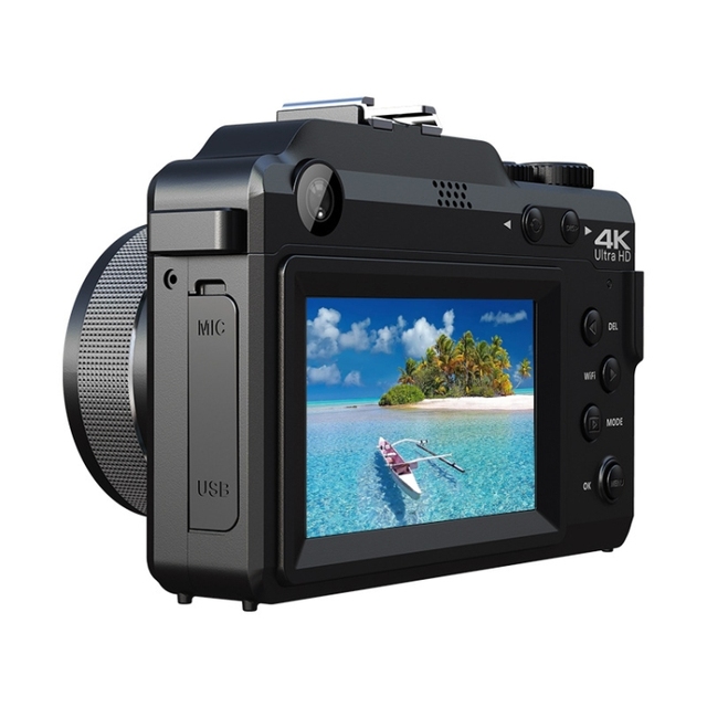 Wholesale Best Selling 3-Inch Display Digital Camera Dual Front and Rear Cameras 48MP, 18x Digital Zoom 4K HD Camcorder