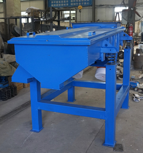 Machine de tamis de tamis vibrant linéaire de classement granulaire pulvérulent en plastique de grain chaud avec le convoyeur à bande - Product Image 5