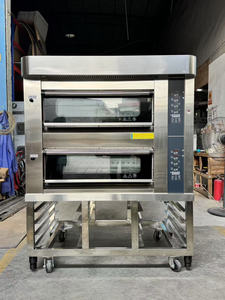 فرن غاز مخبز منزلي يحظى بشعبية كبيرة على سفينتين و 4 صواني مع رف - Product Image 2