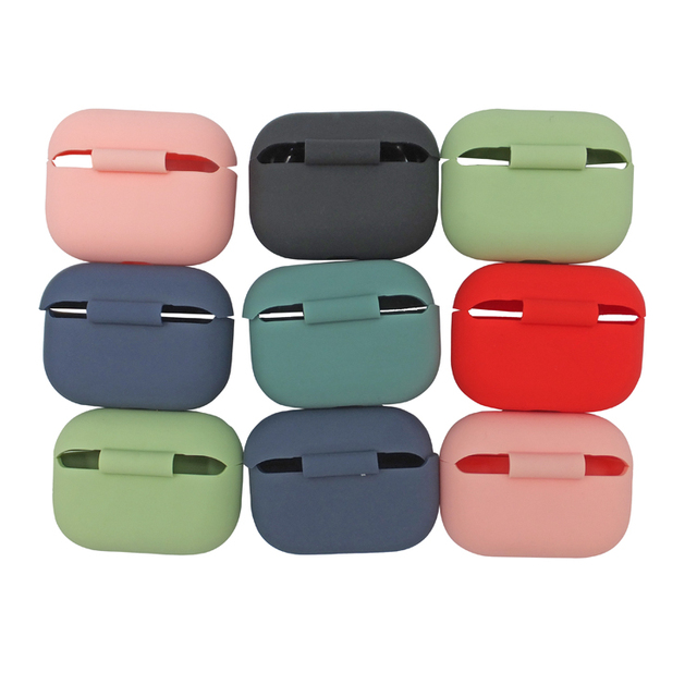 SHT High Quality Silicone Waterproof Dustproof Eco-Friendly Customized Logo Retail Package Protective Case for Wireless Earbuds