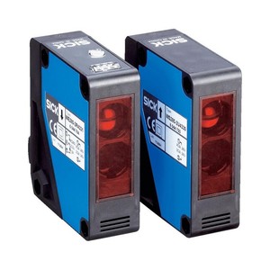 Sensore Ottico Fotoelettrico a Barriera (Through-Beam) 6044747 con Supporto BOM, 0-60m, Relè, LED Rosso, Potenziometro Regolabile - Product Image 1