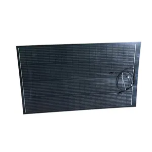 핫 세일 도매 100W 200W 250 400 와트 유연한 얇은 자체 접착 태양 전지 패널