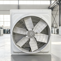 Ventilateur de radiateur à entraînement direct en acier galvanisé et acier au carbone, extracteur électrique OEM/ODM pour élevages de porcs et volailles