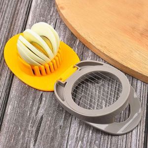 Modern <b>Kitchen</b> <b>Accessories</b> Stainless Steel Wire Egg Snipper and Quail Boiled Egg Divider 8 Blades Manual Kiwi Fruit Cutter - Product Image 4