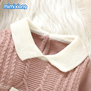 Conjuntos de Ropa para Bebé Niñ<span class=keywords><strong>a</strong></span> Recién Nacida de Nuevo Estilo 2024 con Gorros Diseño de Manga Larga y <span class=keywords><strong>Pijamas</strong></span> con Pies para Niños Pequeños - Product Image 4