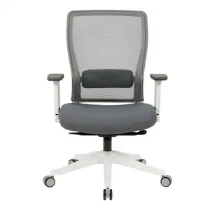 Wholesale Fixed Armrest Lumbar Support Ergonomic Visitor Swivel Executive Mesh Office Chair