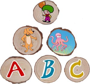 Vente en gros de tranches de <span class=keywords><strong>bois</strong></span> non finies sur mesure, design moderne écologique, <span class=keywords><strong>porte</strong></span>-clés personnalisables avec logo pour la décoration de la maison et les cadeaux - Product Image 2