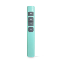 Offerta Speciale 2024 Puntatore Laser Presenter Wireless RF 2.4GHZ con 4 Colori, Batteria al Litio e Porta di Ricarica USB per Scuola e Ufficio