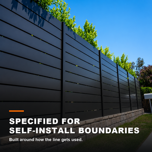 Powder Coated Aluminum DIY Privacy <b>Fence</b> <b>Panels</b> Custom Size UV Resistant Garden Fencing for Residential Landscape Projects - Product Image 3