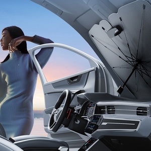 Màn che nắng ô tô CHONGTENG 190T chống tia UV, gấp gọn, bảo vệ kính chắn gió phía trước, lắp đặt dễ dàng, tình trạng mới - Product Image 3