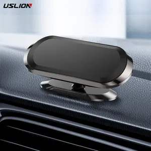 USLION Magnetik Mobil Ponsel Pemegang Universal Air Vent Mobil Braket Logam 360 Derajat Rotasi Ponsel Berdiri