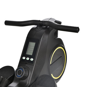 <span class=keywords><strong>Rameur</strong></span> magnétique silencieux 3 kg pour usage domestique, 8 niveaux <span class=keywords><strong>de</strong></span> résistance réglables, rail en aluminium, entraîneur complet du corps pour cardio à domicile - Product Image 4