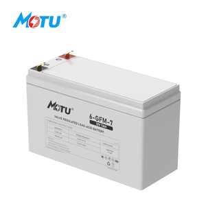 Baterías de plomo-ácido reguladas por válvula MOTU 6-GFM-7 AGM GEL VRLA UPS batería 12V 7ah para rociador de sistema UPS - Product Image 1