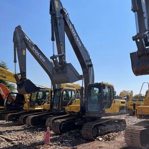 รถขุดตีนตะขาบ Volvo EC210 มือสอง น้ำหนัก 21 ตัน เครื่องยนต์ Volvo แท้ รถขุดไฮดรอลิกขนาดกลาง ชั่วโมงการทำงานต่ำ โครงสร้างแข็งแรง ทนทาน - Product Image 3