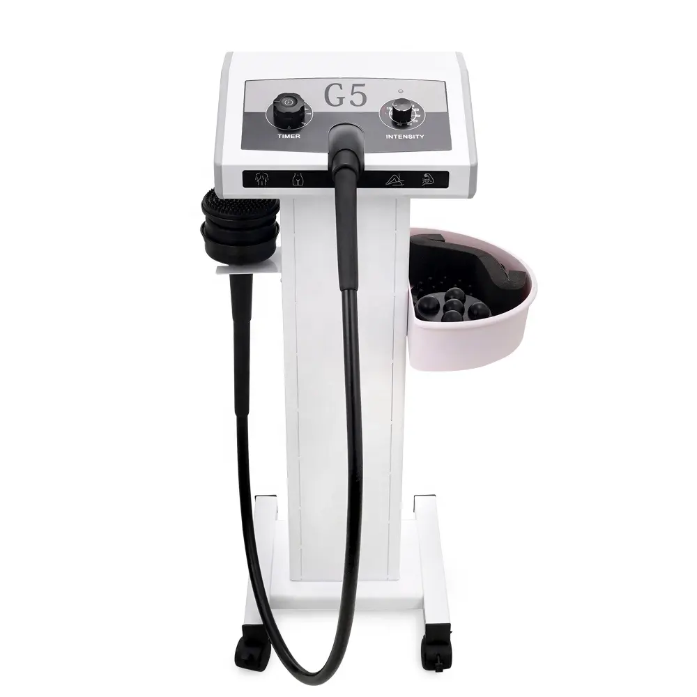 Utilisation en salon 800RMP-4500RMP Perte de poids G5 Vibrant Cellulite Corps Massage Minceur Machine