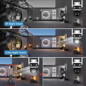 V380 10x Zoom quang máy ảnh 12mp.3 ống kính không dây máy ảnh <span class=keywords><strong>Wifi</strong></span> kết nối điện thoại di động ngoài trời ip không thấm nước máy ảnh an ninh - Product Image 5