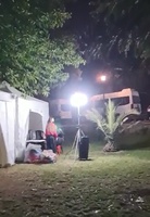 Ballon led 360W DC 48V éclairage tout en un système d'éclairage temporaire