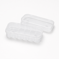Boîte de rangement en plastique PP recyclable pour flacons de 3 ml, adaptée aux produits électroniques grand public, aux vaccins et aux produits peptidiques.