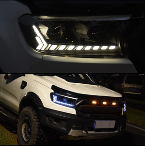 HCMOTIONZ Phares LED pour <span class=keywords><strong>Ford</strong></span> Ranger 2015-2020 T6 T7 avec Animation de Démarrage et Clignotant Séquentiel - Product Image 2