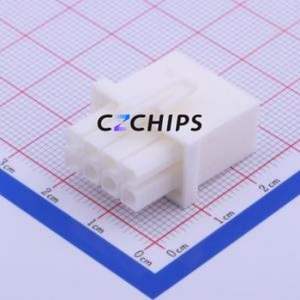 794821-1 Housing (Wire-to-Board / Wire-to-Wire) P=4.14mm Connector 2x4P 4.14mm 4.13mm 2 - Product Image 1