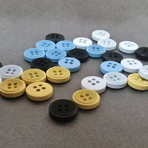 Mới nhất cao cấp đa Màu sắc nút khuôn mặt Mô Hình Laser, nút áo nhựa 4 lỗ - Product Image 3