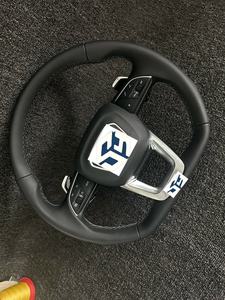 Accessoires de voiture, housse de volant chauffante à coudre pour Audi RS <span class=keywords><strong>E</strong></span>-<span class=keywords><strong>tron</strong></span> <span class=keywords><strong>GT</strong></span> S7 Sportback TDI - Product Image 6