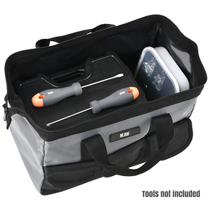 Large Capacity Waterproof Zipper Organizer <b>Tool</b> <b>Bag</b> Adjustable Comfortable Handle 6 Pockets Electrician Outdoor Use OEM/ODM - Product Image 5