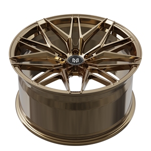 Hadison hd1242 tùy chỉnh giả mạo bánh xe đua xe vành đánh bóng Vàng 17 18 19 20 21 22 23 24 inch giả mạo bánh xe hợp kim cho rohana - Product Image 2