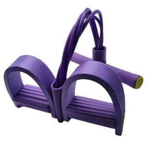 <span class=keywords><strong>Fascia</strong></span> di Resistenza Multifunzionale in Lattice a 4/6 Tubi per Yoga, Pedaliera per <span class=keywords><strong>Esercizi</strong></span> <span class=keywords><strong>Addominali</strong></span>, Corda di Trazione a Quattro Tubi <span class=keywords><strong>con</strong></span> Pedali - Product Image 2