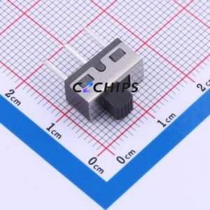 HX SS12D10G4 Slide Switch Through hole Component (THT) Switch Single Pole Double Throw Rectangle Pin Header PC Pin 12.7mm - Product Image 1