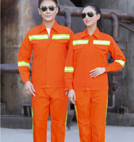 Vêtements de travail de sécurité, combinaison thermique haute visibilité, respirante, anti-poussière, résistante à l'eau, en coton, pour les travailleurs du bâtiment
