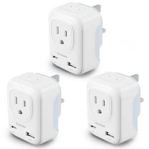 ELEGRP-Adaptateur universel de voyage pour <span class=keywords><strong>prise</strong></span> US vers UK, Hong Kong, Singapour, Dubaï, Kenya - Product Image 1