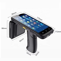 EDOO M83 UHF RFID PDA sans fil robuste avec Android 12 Terminal de données pour ordinateur mobile avec lecteur de codes à barres en stock