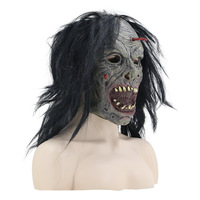 Masque facial effrayant en Latex réaliste personnalisé pour Cosplay