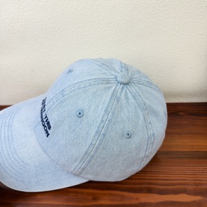 Cappellino in denim lavato personalizzato, ricamo testo curvo, twill di cotone OEKO-TEX, produttore BSCI, regolabile, MOQ basso - Product Image 2