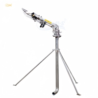 Arroseur de pistolet de pluie grand réglable Titans avec trépied pour l'irrigation agricole de ferme et la fonction d'arrosage rotatif
