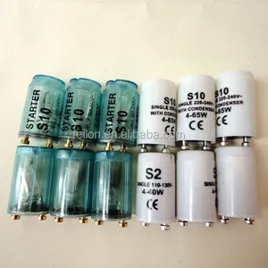 FS-10 tube light starter S10 4-65W/S2 4-22W 4-65W glow starter for fluorescent light FSU FS-10 S10 S2/S10/FS-U/FS-2/FS-10