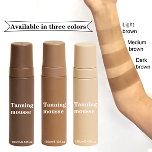 Espuma Autobronceadora Vegana Orgánica con Logotipo Personalizable, Espuma Bronceadora Oscura Profunda para el Cuerpo, Protector Solar Autobronceador, Mousse Autobronceador - Product Image 4