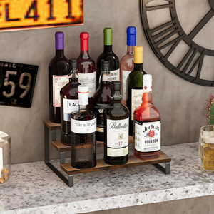 Vendita calda della cucina dispensa dell'organizzatore del gabinetto con il supporto di <span class=keywords><strong>legno</strong></span> del controsoffitto della spezia per il piatto e la ciotola - Product Image 5