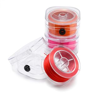 Flat <b>Elastic</b> <b>Cord</b> Middle Size Wear Resistant Beading Thread For DIY Crafts Jewelry Making - Product Image 3