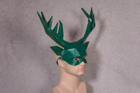 Halloween cerf animal masque bois noël masque facial costume fête chapeaux accessoires