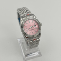 Luxus Herren Wasserdichte Uhren Stahl Iced Out CZ Diamant Japanisches Citizen Mechanisches Uhrwerk Moissanit-Uhr für Männer