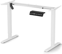 Bureau assis-debout électrique avec fonction de réglage en hauteur, mobilier de bureau moderne en bois pour la maison, le bureau, l'hôpital ou l'appartement